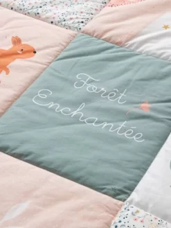 Tapis De Sol Patchwork FORET ENCHANTEE Rose / Multicolore - Vertbaudet 9 Tapis De Sol Patchwork FORET ENCHANTEE Rose / Multicolore - Vertbaudet -Baby Dreams Soldes tapis de sol patchwork foret enchantee 3