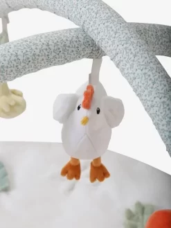 Tapis D'éveil Avec Arches En Coton Nid D'abeille LOVELY FARM Lovely Farm - Multicolore - Vertbaudet -Baby Dreams Soldes tapis deveil avec arches en coton nid dabeille lovely farm 4