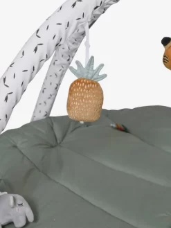 Tapis D'éveil Feuille HANOÏ Vert - Vertbaudet -Baby Dreams Soldes tapis deveil feuille hanoi 3