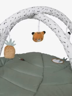 Tapis D'éveil Feuille HANOÏ Vert - Vertbaudet -Baby Dreams Soldes tapis deveil feuille hanoi 4