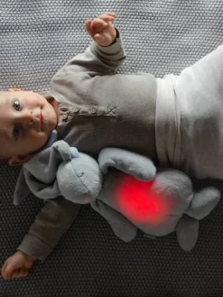 Veilleuse Peluche MOONIE Lapin Crème - Moonie -Baby Dreams Soldes veilleuse peluche moonie lapin 4